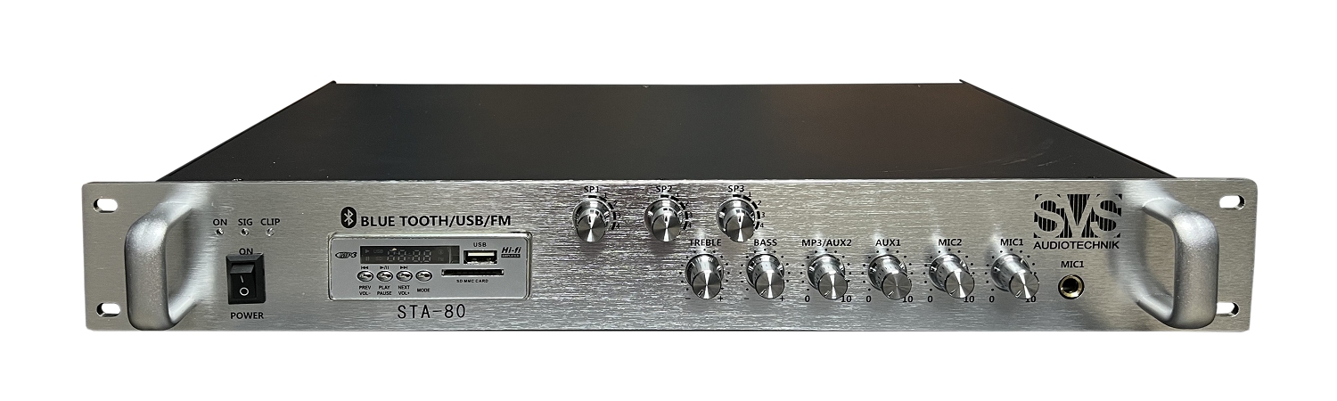 SVS Audiotechnik STA-80 Микшер-усилитель для систем Public Address в Кинешме