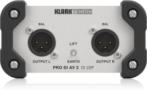 Klark Teknik DI 22P пассивный стерео директ-бокс в Кинешме